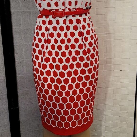 BRAND NEW CONNECTED APPAREL CAP SLEEVE SHEATH DRESS - Picture 12 of 13